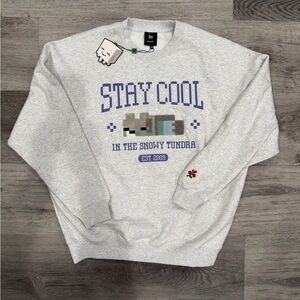 Minecraft sweatshirt, The Tundra Crew